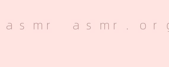 asmr asmr.org.au
